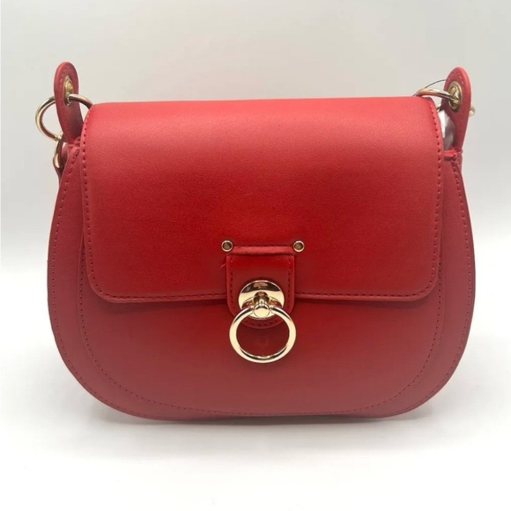 Badgley Mischka Red Crossbody Bag
